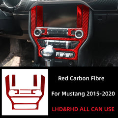 Carbon Fiber GPS Navigation Trim Frame for Ford Mustang GT (2015-2021) | Interior Vinyl Decal