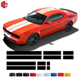 Front-to-Rear Racing Stripe Body Decal Kit | Hood, Roof, Trunk & Bonnet Vinyl Graphics