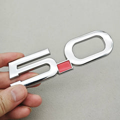3D Metal GT350 / Shelby / 5.0 Fender & Trunk Badge | Ford Mustang Emblem Sticker