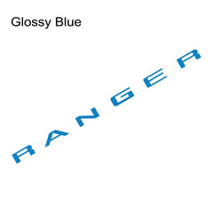 Tailgate Insert & Indent Letter Decal for Ford Ranger (2019–2021) | Vinyl Truck Sticker
