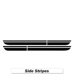 Hood Decal Bonnet Side Stripes Body Kit Sticker for Mini Cooper