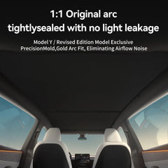 Graphene Black Roof Sun Shade for Tesla Model 3/Y Highland/Juniper