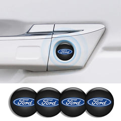 20mm Car Lock Keyhole Dustproof Decal Stickers for Ford Mustang / Bronco / Fiesta / Focus | 4-Piece