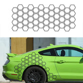 Universal Honeycomb Body Graphic Decal Film | Exterior Vinyl Decor Sticker for Cars & Trucks