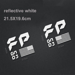 FP Performance USA Flag Bedside Decal for Ford F-150 / F-250 Raptor (Gen 1, 2 & 3) | Vinyl Sticker Pair