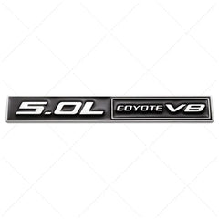 3D Metal 5.0 COYOTE V8 Trunk & Fender Emblem | Ford Mustang Badge Accessory