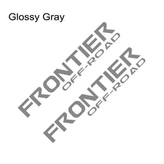 Trunk Bed Side Decal for Nissan Frontier | Custom Vinyl Truck Graphic 2-Pack