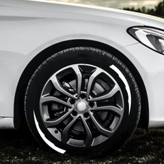 4x OLPAY 3D Waterproof Brand Tire Letter Sticker | Racing Wheel