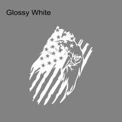 American Bald Eagle Flag Tailgate Decal – Pickup Truck Vinyl Sticker | Ford F-150, Tacoma, Hilux, D-Max, Dodge Ram