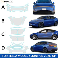 Precut PPF for Tesla Model Y Juniper (2025–2026) | 9-Mil Anti-Scratch TPU Film Full Coverage