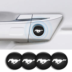 Car Lock Stickers for Ford Mustang / Bronco / Fiesta / Focus / Mondeo / Kuga / Edge | 4-Piece
