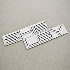 3D Metal GT350 / Shelby / 5.0 Fender & Trunk Badge | Ford Mustang Emblem Sticker