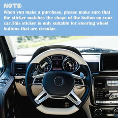 Window Button Repair Decal Sticker for Mercedes-Benz C-Class W204 / E-Class / A-Class / B-Class | Restore