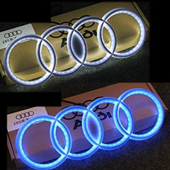 LED Dynamic Streamer Front Grille Emblem for Audi Q7/Q8/S3/A1 | Badge