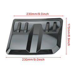 2PCS Air Intake Grille Inlet Trim for Ford Ranger Raptor Everest 2022-2024 Car Exterior Hood Vent Scoop Decorative Cover