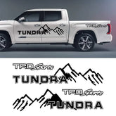 Body Side Door Decal for Toyota Tundra TRD / SR / SR5 / Limited / Platinum | 4-Piece Matte Vinyl Kit