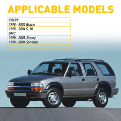 A/C Knob for Chevy Blazer (1998–2005) | 1/3/9/15-Piece Set
