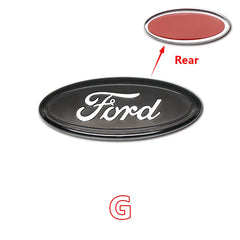 5.8cm Aluminum Steering Wheel Emblem Decal for Ford Focus / F-150 / Mondeo | Metal Badge