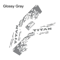 Splash Grunge Body Side Decal for Nissan Titan S / SL / SV / Platinum | 3-Piece Vinyl Truck Graphics