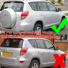 For Toyota RAV4 XA30 2006 2007 2008 2009 2010 2011 2012 Car Door Window Pillar Posts Trim Cover Sticker Chrome Accessories