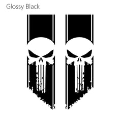 Ghost Pattern Stickers Universal Car Tail Decoration Decals Compatible with RAM GMC F-150 Hilux Frontier Isuzu Pickup trucks