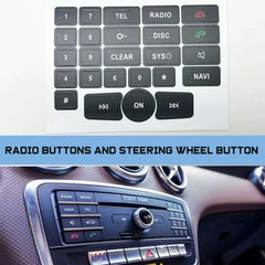 Window Button Repair Decal Sticker for Mercedes-Benz C-Class W204 / E-Class / A-Class / B-Class | Restore