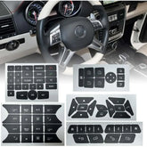Window Button Repair Decal Sticker for Mercedes-Benz C-Class W204 / E-Class / A-Class / B-Class | Restore