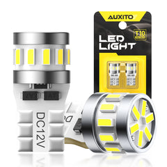 AUXITO T10 W5W 3014 SMD Canbus LED | 2pc Interior No Error Bulb