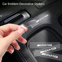 Creative Waterproof Interior Emblem Badge Sticker for Mercedes-Benz AMG | AMG Brand