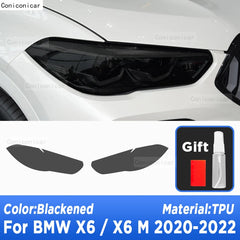 Headlight Anti-Scratch Film for BMW X6 F16 / G06 / X6M F86 / F96 (2015-2022) | Exterior Vinyl