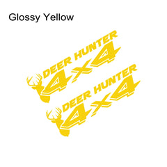 Deer Hunter 4x4 Sport Decal | Universal Pickup Sticker for Ford F-150, Toyota Hilux, Dodge RAM, Nissan Navara & More