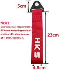 New Stylish Car JDM Culture Car Color Pendant Tow Strap Belt Tow Rope Ribbon Auto Accessories Trailer Ropes Bumper Towing Strap