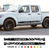 Racing Sport Door Side Decal for Nissan Frontier NP300 / Nismo | Vinyl Pickup Truck Sticker 2-Pack