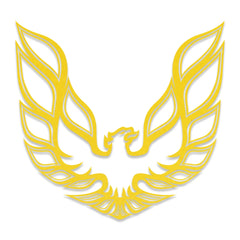 Engine Cover & Door Emblem Decal for Pontiac Firebird / Trans AM | Color Change Vinyl Sticker