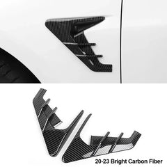 2Pcs Car Side Camera Protection Covers Kit Decoration Sticker Car Modification Accessories for Tesla Model 3 Moel Y 2020-2025