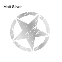 Hood & Door Star Decal for Jeep Cherokee / Patriot / Compass / Wrangler JK/JL/TJ/YJ | Vinyl Sticker