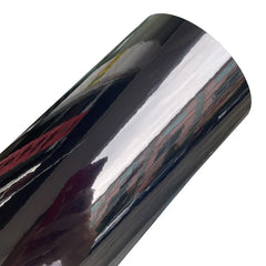 Premium Black Mirror Chrome Vinyl Wrap Self Adhesive Decal Film Air Release DIY Automotive Car Wrapping Foil