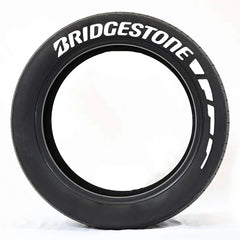 3D Rubber Permanent Tire Letter Sticker | Waterproof Wheel Decal