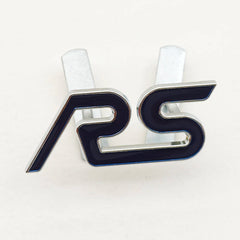3D Metal RS Logo Badge | Grille, Fender & Trunk Sticker for Ford Fiesta / Focus RS