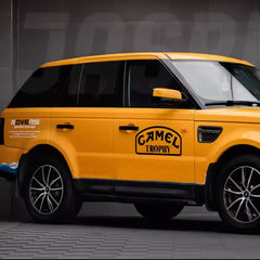 Camel Trophy-Style Door & Body Decal for Land Rover Defender 90/110, Range Rover Evoque & LR4 | Off-Road Vinyl Pair