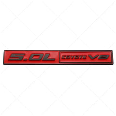 3D Metal 5.0 COYOTE V8 Trunk & Fender Emblem | Ford Mustang Badge Accessory