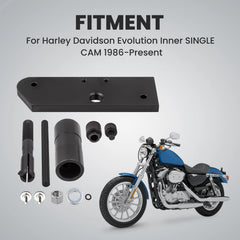 Inner Single Cam Bearing Puller Installer Tool for Harley Davidson 1987 New Twin Puller Tool for Evolution 1988-2016