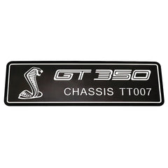 Alloy GT350 / GT500 Logo Trunk & Body Badge | Ford Shelby Mustang Emblem Sticker