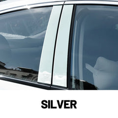 Glossy Black Carbon Fiber Window Door Deal B C Pillar Post Cover Sticker For Dodge PT Cruiser 2000-2012 2001 2002 2003 2004