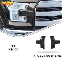 BAWA Front Headlight Grille Light Lamp Eyelid Eyebrow Decoration Stickers For Ford F150 2015-2020 Car Exterior Accessories