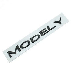 Original 3D ABS Letters Logo For Tesla MODEL 3 Y Car Rear Tailgate Trunk Emblem Badge Decal Stickers Auto Styling Accessories