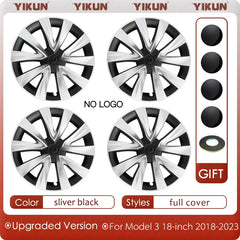 19" Performance Replacement Wheel Hub Caps for Tesla Model Y (2020–2024) | 4-Piece Full Rim Cover