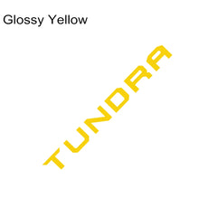 Tailgate Insert & Indent Letter Decal for Toyota Tundra (2014–2019) | Vinyl Pickup Sticker