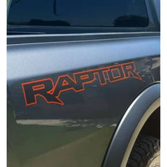 Raptor Sponsor-Style Modified Vinyl Decal | Auto Decoration Graphic Sticker