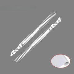 4x4 Off-Road Side Stripe Decal | 2-Piece Self-Adhesive Vinyl Sticker for Pickup Trucks & SUVs